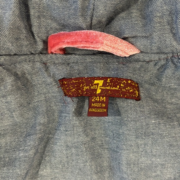 7 For All Mankind Velvet Coat - Picture 4 of 9